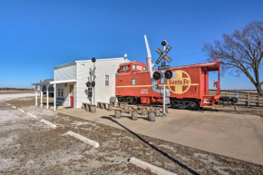 Unique Joplin Gem Converted Train Car Studio